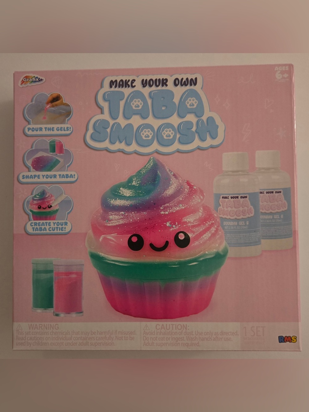 Make Your Own Taba Smoosh Squishy DIY Kit – Brand New